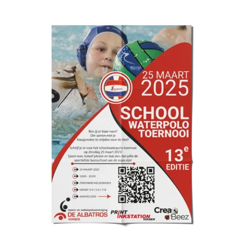 ZV de Albatros Poster voorkant Mockup